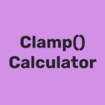 Clamp计算器